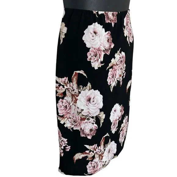 NY Invasion  Floral Pencil Skirt Size 2X - Picture 2 of 7